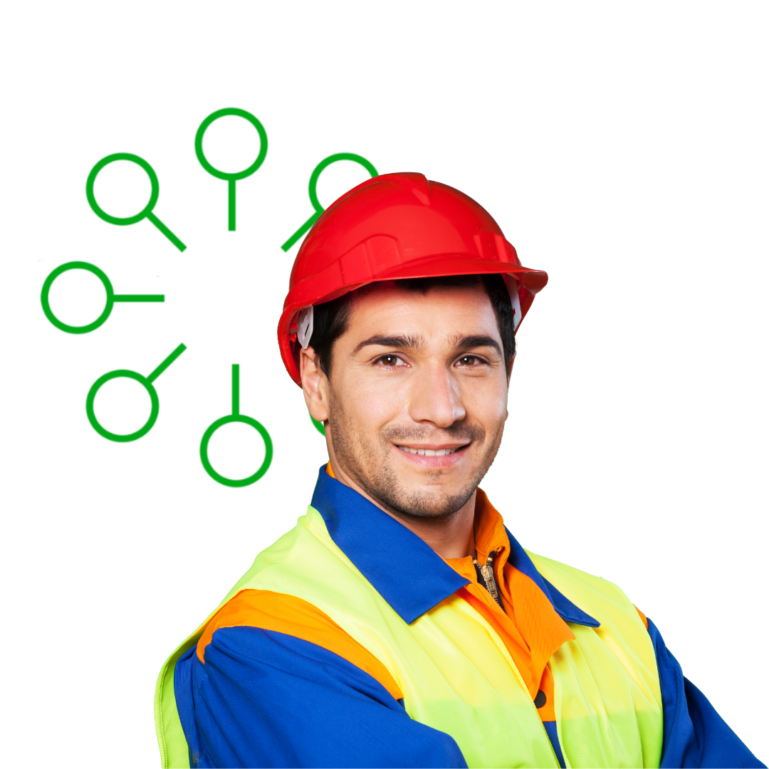 image of staff member with cucumber operations recruiment